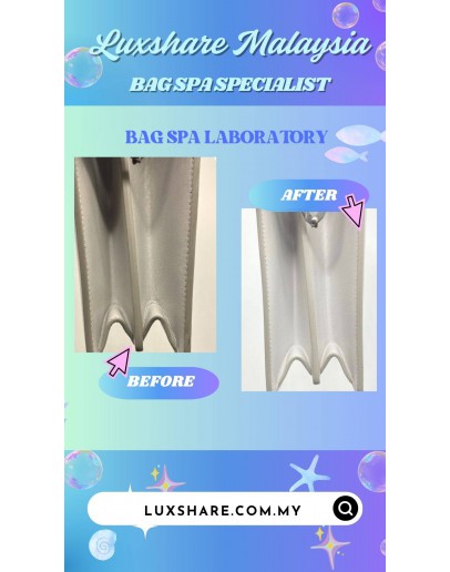 CLINE CLASP HANDBAG (BAG SPA CLEANING,NANO RESTORATION)