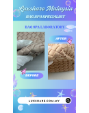 NAGHEDI HANDBAG " BAG SPA SERVICE AND TREATEMENT LEATHER "