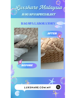 NAGHEDI HANDBAG " BAG SPA SERVICE AND TREATEMENT LEATHER "