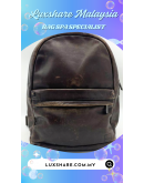 KNOMO LONDON BACKPACK LEATHER" DEEP CLEANING BAG SPA SERVICE AND TREATMENT LEATHER"