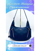 PAC SAFE CROSSBODY BAG IN NAVY BLUE"DEEP CLEANING AND BAG SPA SERVICE"
