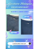 PAC SAFE CROSSBODY BAG IN NAVY BLUE"DEEP CLEANING AND BAG SPA SERVICE"