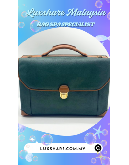 BRIEF VINTAGE BRIEFCASE BAG "NANO RESTORE AND BAG SPA SERVICE"
