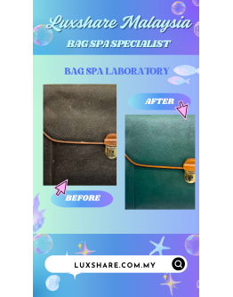 BRIEF VINTAGE BRIEFCASE BAG "NANO RESTORE AND BAG SPA SERVICE"