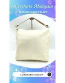 REED KRAKPOFF HOBO BAG IN WHITE''NANO RESTORE AND BAG SPA SERVICE''