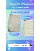 REED KRAKPOFF HOBO BAG IN WHITE''NANO RESTORE AND BAG SPA SERVICE''