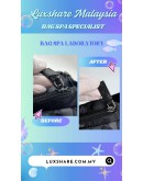 PRADA BLACK AND BLUE CAMOUFLAGE TECHNICAL FABRIC BELT BAG (BAG SPA CLEANING,LEATHER REPLACEMENT)