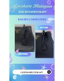 PRADA MILANO LEATHER TOTE BAG (BAG SPA CLEANING,NANO RESTORATION)