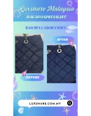 PRADA QUILTED TESSUTO CHAIN SHOULDER BAG TOTE (BAG SPA CLEANING, TREATMENT&CARE)