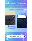 PRADA QUILTED TESSUTO CHAIN SHOULDER BAG TOTE (BAG SPA CLEANING, TREATMENT&CARE)