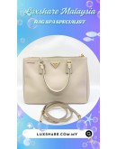 PRADA GALLERIA MEDIUM SAFFIANO LEATHER BAG (BAG SPA CLEANING, TREATMENT&CARE)