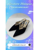 PRADA BLACK SUEDE CRYSTAL EMBELLISHED MULES (BAG SPA CLEANING,TREATMENT AND CARE)