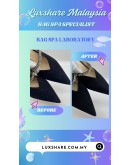 PRADA BLACK SUEDE CRYSTAL EMBELLISHED MULES (BAG SPA CLEANING,TREATMENT AND CARE)