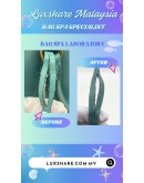 PPRADA GALLERIA SMALL DOUBLE ZIPTOTE BAG IN BLUE (BAG SPA CLEANING, OIL EDGE ON BAG TAG PART)