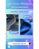 PRADA VITELLO DAINO LEATHER SHOULDER BAG  (BAG SPA CLEANING, NANO RESTORATION)