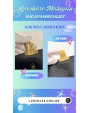 PRADA VITELLO DAINO FLAP-LOCK MESSENGER BAG (BAG SPA CLEANING, TREATMENT&CARE)