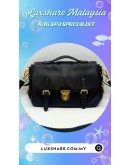 PRADA VITELLO DAINO FLAP-LOCK MESSENGER BAG (BAG SPA CLEANING, TREATMENT&CARE)