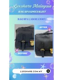 PRADA VITELLO DAINO FLAP-LOCK MESSENGER BAG (BAG SPA CLEANING, TREATMENT&CARE)