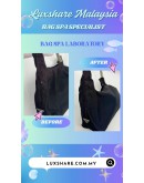 PRADA HOBO BAG IN BLACK (BAG SPA CLEANING,TREATMENT&CARE )