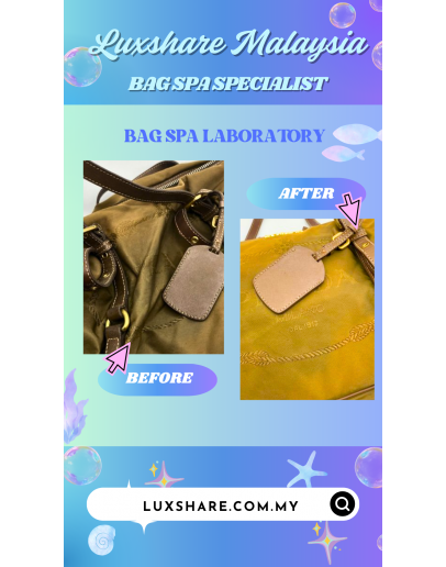 PRADA NYLON BAG" BAG SPA SERVICE"