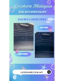 PRADA WRISTLET CLUTCH WITH ARMY BOTTOM PATTERN" HARDWARE REPLACEMENT AND BAG SPA SERVICE"