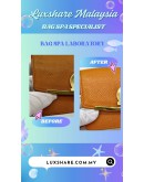 FERRAGAMO GANCINI CARD CASE WALLET (BAG SPA CLEANING,TREATMENT AND CARE)