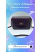 SALVATORE FERRAGAMO SANDRINE GANCINI CROSSBODY BAG IN DARK PURPLE (BAG SPA CLEANING,COLOR TOUCP UP)
