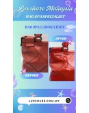 SALVATORE FERRAGAMO TOTE BAG IN DEEP ORANGE (BAG SPA CLEANING, TREATMENT&CARE)