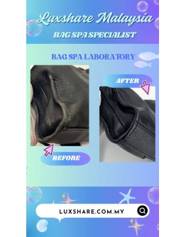 TUMI HARRISON SLIM BRIEFCASE LAPTOP BAG (BAG SPA CLEANING, TOUCH UP CORNER PART)