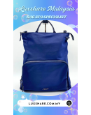  TUMI BACKPACK IN NAVYBLUE" DEEP CLEANING AND BAG SPA SERVICE"