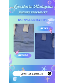  TUMI BACKPACK IN NAVYBLUE" DEEP CLEANING AND BAG SPA SERVICE"