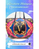 VERSACE HERITAGE PRINTED LEATHER TOTE BAG (BAG SPA CLEANING, STICK BACK PIPING PART)