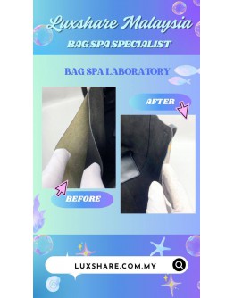 VERSACE HERITAGE PRINTED LEATHER TOTE BAG (BAG SPA CLEANING, STICK BACK PIPING PART)