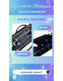 VERSACE BLACK CROSSBODY BAG (BAG SPA CLEANING,TREATMENT AND CARE)