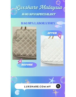 VERSACE LA MEDUSA CHAIN SHOULDER BAG (BAG SPA CLEANING, TREATMENT&CARE)