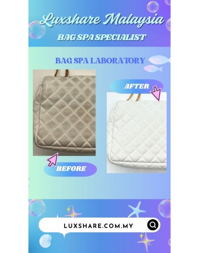 VERSACE LA MEDUSA CHAIN SHOULDER BAG (BAG SPA CLEANING, TREATMENT&CARE)