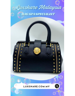 VERSACE HANDBAG " BAG SPA SERVICE AND TREATMENT LEATHER"