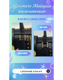 VERSACE HANDBAG " BAG SPA SERVICE AND TREATMENT LEATHER"