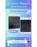 SAINT LAURENT YSL BLACK CROCODILE STAMP CLUTCH BAG (BAG SPA CLEANING,TREATMENT AND CARE)