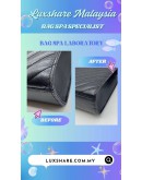 SAINT LAURENT MONOGRAM ENVELOPE BAG (BAG SPA CLEANING,COLOR TOUCH UP)