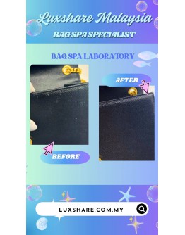 SAINT LAURENT KATE MONOGRAM BAG (BAG SPA CLEANING,NANO RESTORATION)
