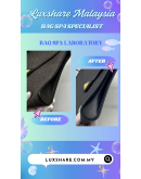 YSL YVES SAINT LAURENT VINTAGE CROSSBODY BAG " BAG SPA SERVICE AND TREATMENT LEATHER"