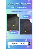 YSL YVES SAINT LAURENT VINTAGE CROSSBODY BAG " BAG SPA SERVICE AND TREATMENT LEATHER"