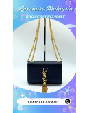 YSL YVES SAINT LAURENT KATE MEDIUM CROSSBODY BAG IN BLACK " BAG SPA SERVICE AND TREATMENT LEATHER"
