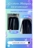 YSL YVES SAINT LAURENT CHAIN CROSSBODY BAG IN BLACK CROCODILE"NANO RESTORE AND TREATMENT LEATHER"